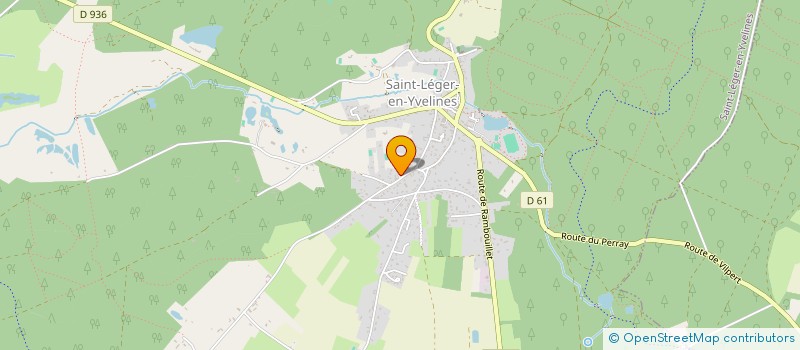 localisation de l'entreprise MONSIEUR JULIEN MERLEN  SAINT-LEGER-EN-YVELINES