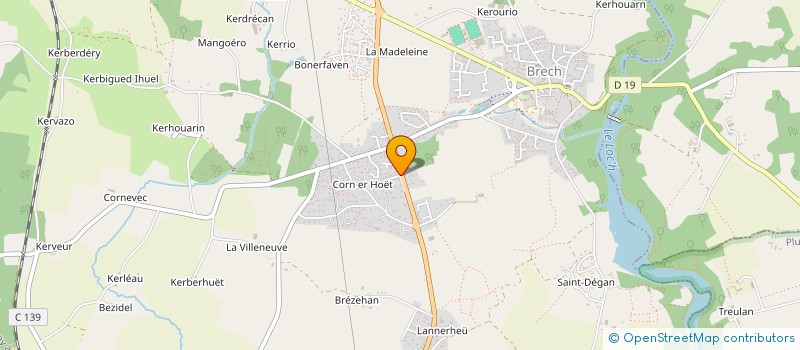 localisation de l'entreprise MONSIEUR JULIEN MESA  LOCMARIA-GRAND-CHAMP