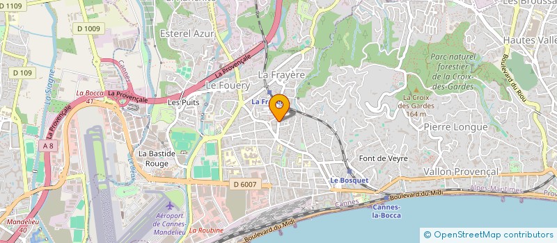 localisation de l'entreprise MONSIEUR JULIEN MESIANO à CANNES