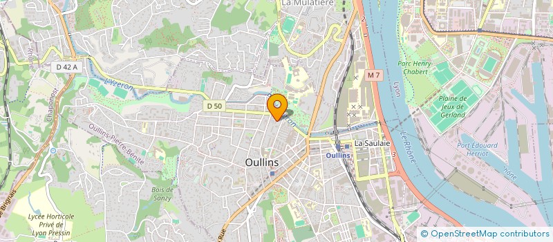 localisation de l'entreprise MONSIEUR JULIEN MESNIL  OULLINS-PIERRE-BENITE