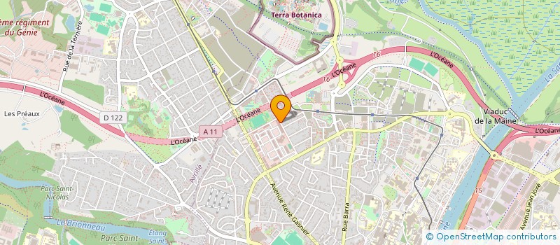 localisation de l'entreprise MONSIEUR JULIEN MESSONNIER  ANGERS