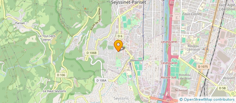 localisation de l'entreprise MONSIEUR JULIEN MESSORI à SEYSSINET-PARISET