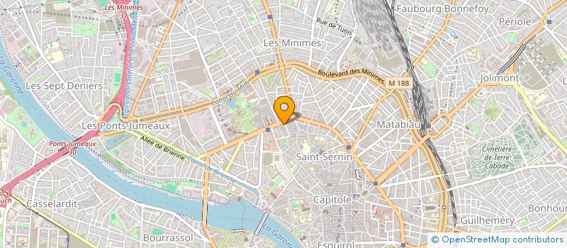 localisation de l'entreprise MONSIEUR JULIEN METADIER à TOULOUSE