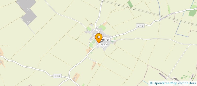 localisation de l'entreprise MONSIEUR JULIEN METAIS  CRAON