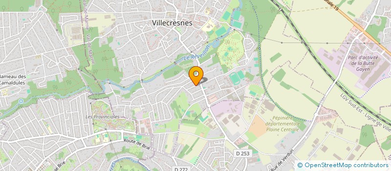 localisation de l'entreprise MONSIEUR JULIEN METAYER  VILLECRESNES