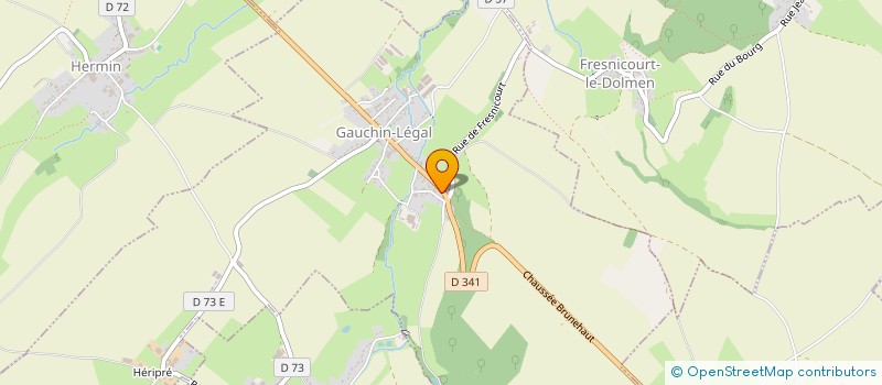 localisation de l'entreprise MONSIEUR JULIEN MEURIN  GAUCHIN-LEGAL