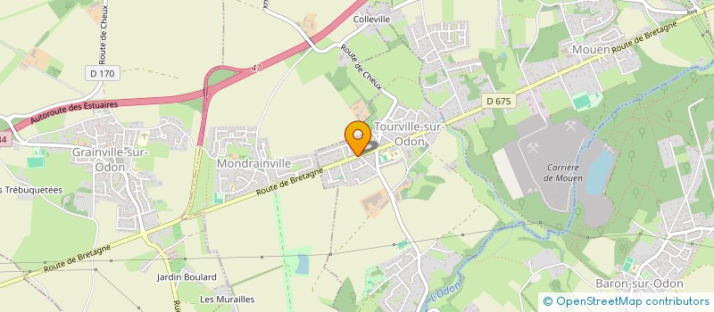 localisation de l'entreprise MONSIEUR JULIEN MEURISSE à CAEN