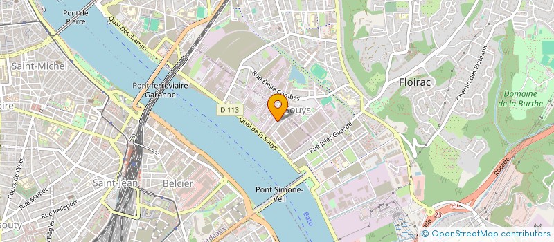 localisation de l'entreprise MONSIEUR JULIEN MEYNET  BORDEAUX