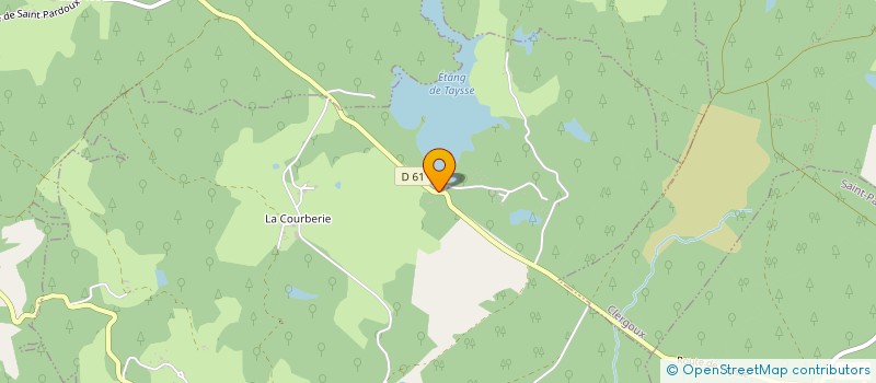 localisation de l'entreprise MONSIEUR JULIEN MEYRIGNAC  SAINT-MARTIAL-DE-GIMEL