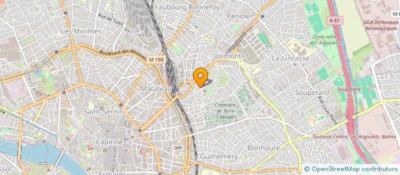 localisation de l'entreprise MONSIEUR JULIEN MICELI à TOULOUSE