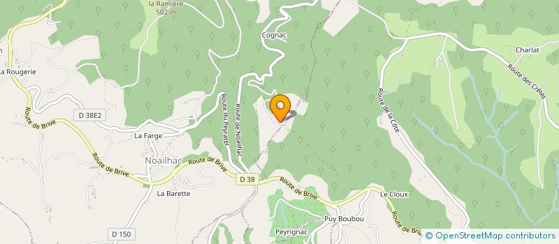 localisation de l'entreprise MONSIEUR JULIEN MICHAUD  NOAILHAC