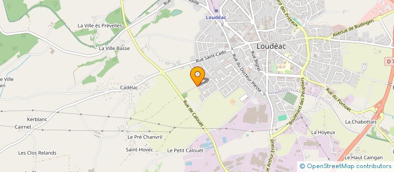 localisation de l'entreprise MONSIEUR JULIEN MICHEL à LOUDEAC