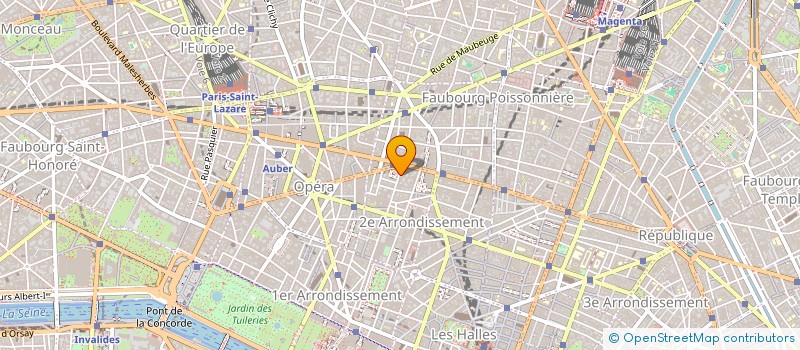 localisation de l'entreprise MONSIEUR JULIEN MICHEL ROMEO DI BARBORA  PARIS