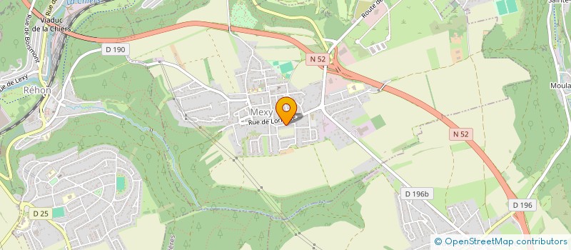 localisation de l'entreprise MONSIEUR JULIEN MICOLAS  MEXY