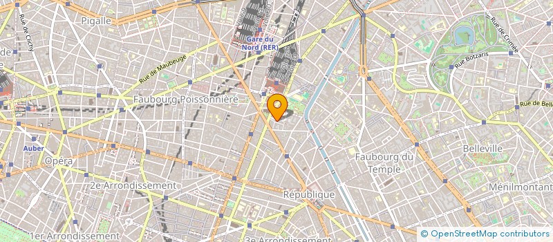 localisation de l'entreprise MONSIEUR JULIEN MIGNOT  PARIS