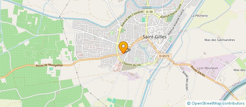 localisation de l'entreprise MONSIEUR JULIEN MIGUEL-PEDROSA à SAINT-GILLES