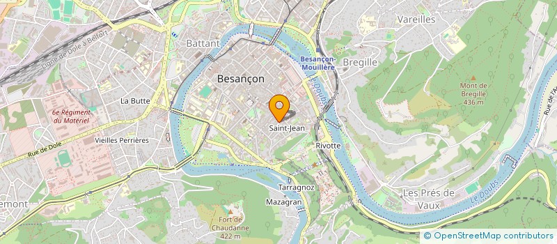 localisation de l'entreprise MONSIEUR JULIEN MILAN  BESANCON