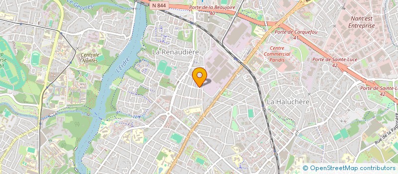 localisation de l'entreprise MONSIEUR JULIEN MILCENT  NANTES