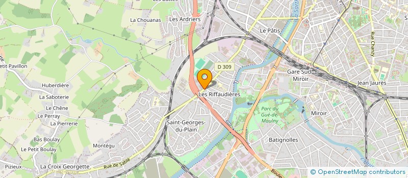 localisation de l'entreprise MONSIEUR JULIEN MILLE  LE MANS