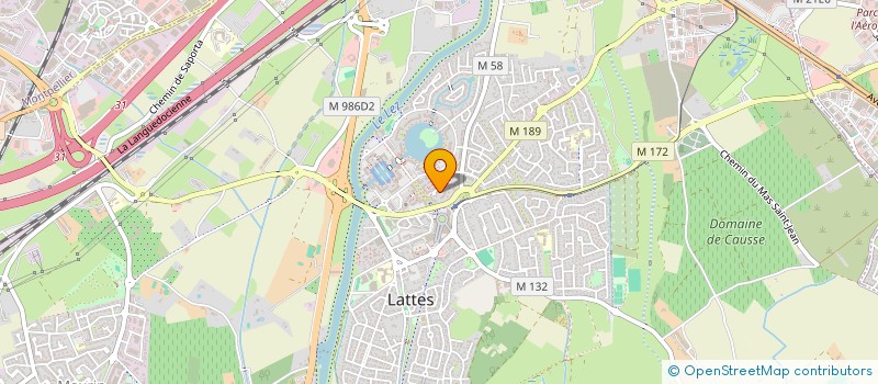 localisation de l'entreprise MONSIEUR JULIEN MINGUEZ à LATTES