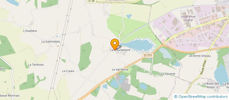 localisation de l'entreprise MONSIEUR JULIEN MISERIAUX  SAINT-AUBIN-DES-CHATEAUX