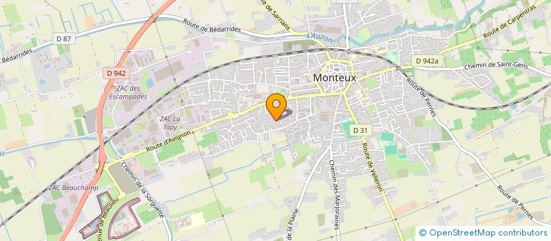localisation de l'entreprise MONSIEUR JULIEN MISSUD à MONTEUX