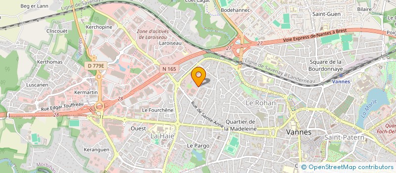 localisation de l'entreprise MONSIEUR JULIEN MODESTE à VANNES
