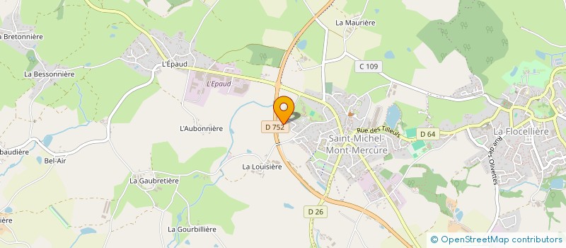 localisation de l'entreprise MONSIEUR JULIEN MONDILLON  SEVREMONT