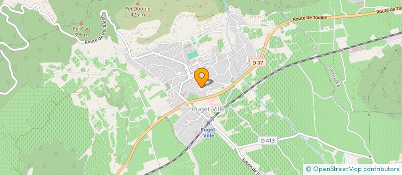 localisation de l'entreprise MONSIEUR JULIEN MONTEFUSCO  PUGET-VILLE