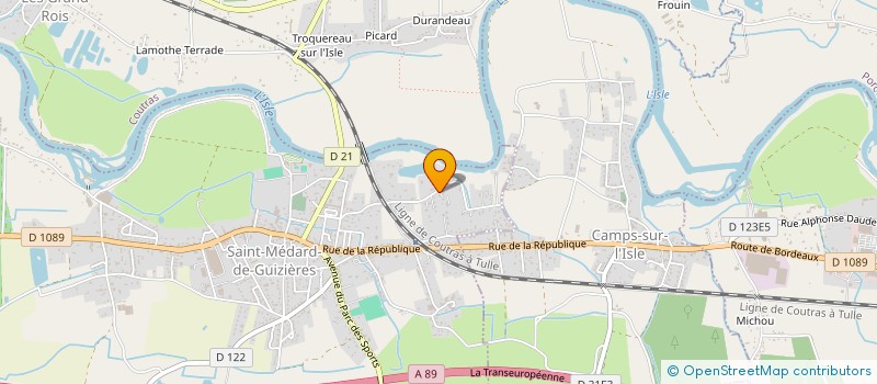 localisation de l'entreprise MONSIEUR JULIEN MONTET  SAINT-MEDARD-DE-GUIZIERES