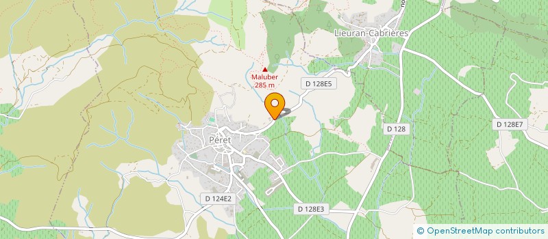 localisation de l'entreprise MONSIEUR JULIEN MONTGINOUL  PERET