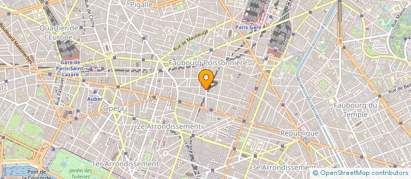 localisation de l'entreprise MONSIEUR JULIEN MORAEL  PARIS