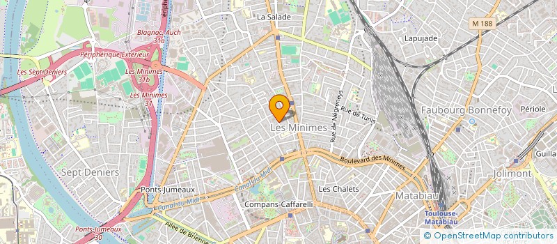 localisation de l'entreprise MONSIEUR JULIEN MORALES à TOULOUSE
