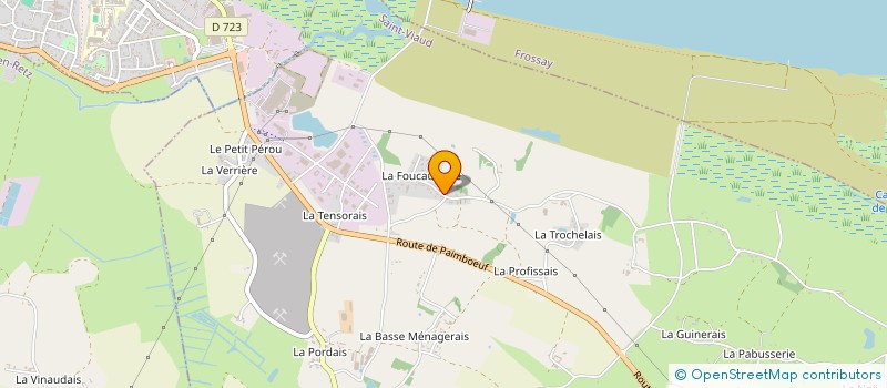 localisation de l'entreprise MONSIEUR JULIEN MORANTIN  SAINT-VIAUD