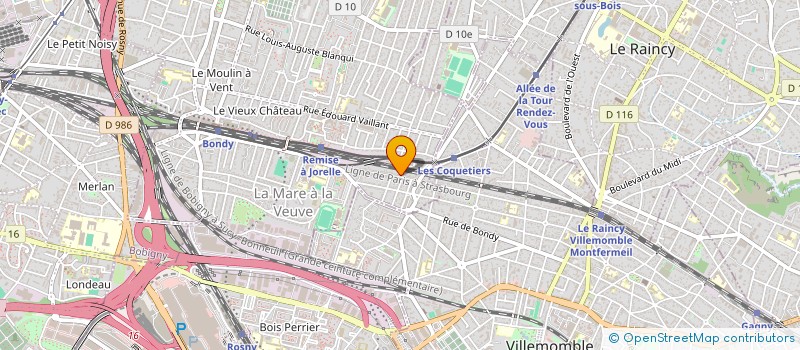 localisation de l'entreprise MONSIEUR JULIEN MORATALLA à BONDY