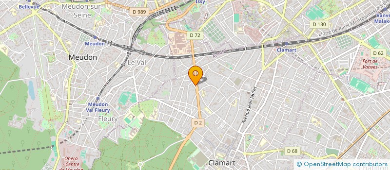 localisation de l'entreprise MONSIEUR JULIEN MORBY à CLAMART