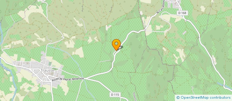 localisation de l'entreprise MONSIEUR JULIEN MOREAU  TRAUSSE