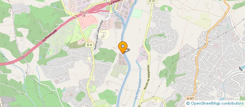localisation de l'entreprise MONSIEUR JULIEN MOREAUX à FREJUS