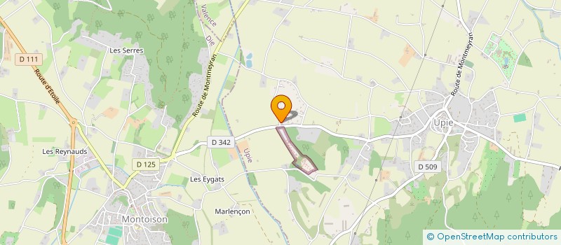 localisation de l'entreprise MONSIEUR JULIEN MOREL  UPIE