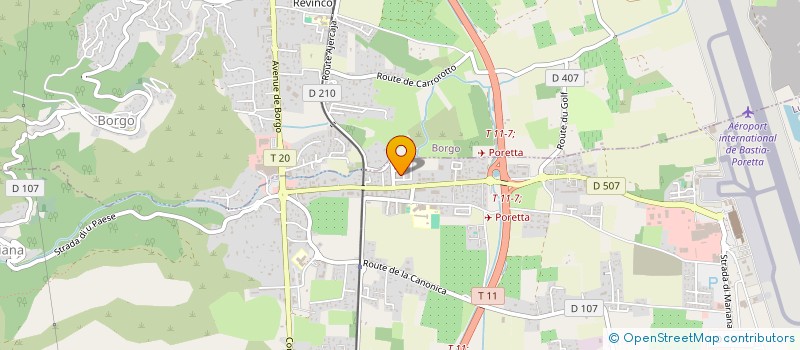 localisation de l'entreprise MONSIEUR JULIEN MORETTITI à LUCCIANA