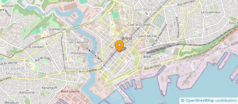 localisation de l'entreprise MONSIEUR JULIEN MORISSET à BREST