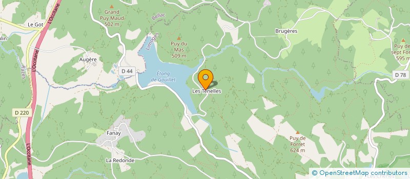 localisation de l'entreprise MONSIEUR JULIEN MOUGNAUD  SAINT-SYLVESTRE