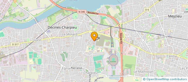 localisation de l'entreprise MONSIEUR JULIEN MOUGNOL NTYOMONO  DECINES-CHARPIEU