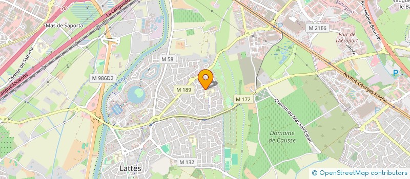 localisation de l'entreprise MONSIEUR JULIEN MOULIAS à LATTES