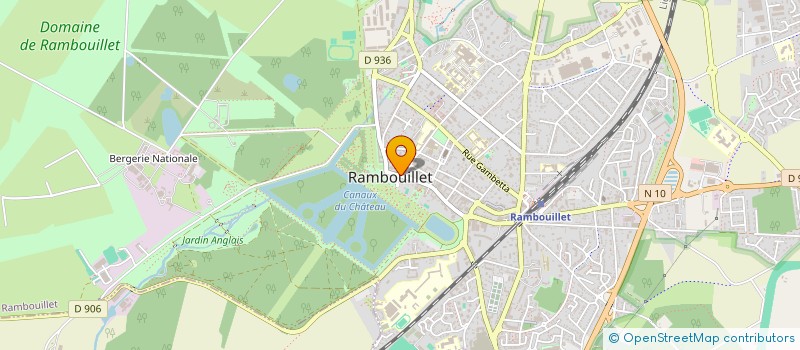 localisation de l'entreprise MONSIEUR JULIEN MOULIN  RAMBOUILLET