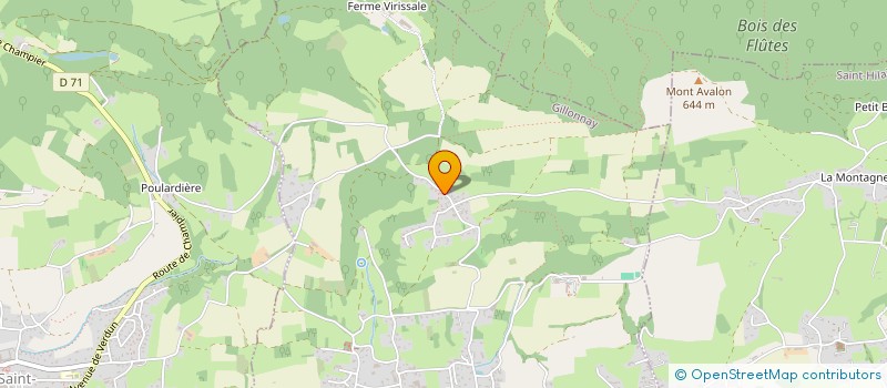 localisation de l'entreprise MONSIEUR JULIEN MOULIN  GILLONNAY