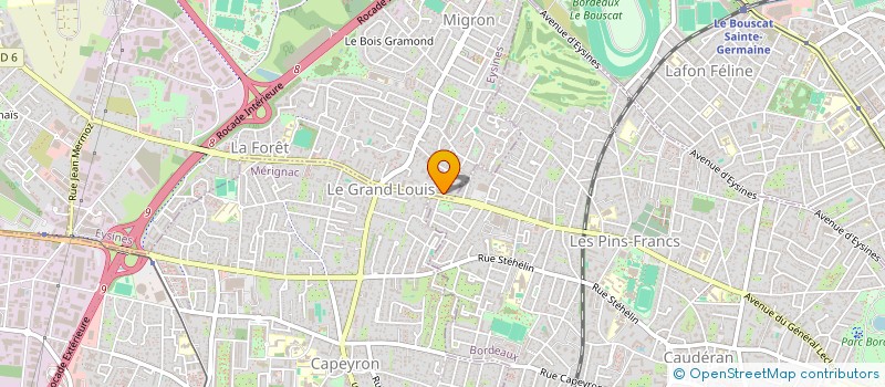 localisation de l'entreprise MONSIEUR JULIEN MOUNEYRES  EYSINES