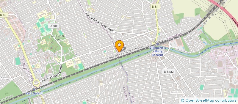 localisation de l'entreprise MONSIEUR JULIEN MOURAO  MITRY-MORY