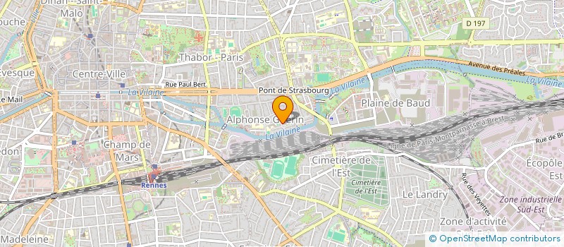 localisation de l'entreprise MONSIEUR JULIEN MOURIER  RENNES