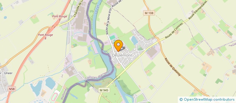 localisation de l'entreprise MONSIEUR JULIEN MOURONVAL  DEULEMONT